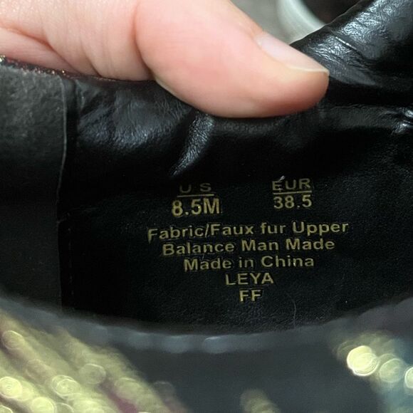 Sam Edelman Leya Puff Fashion Sneaker Black Bird Print Size 8.5 - Picture 4 of 9